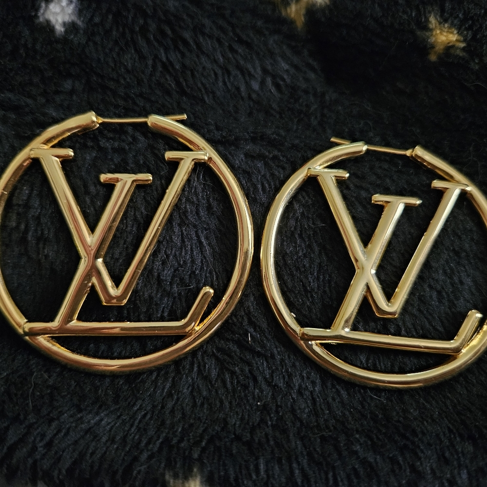 LV Hoop Earrings